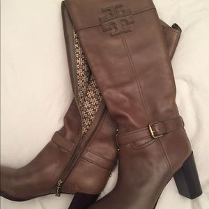 Tory Burch leather boots